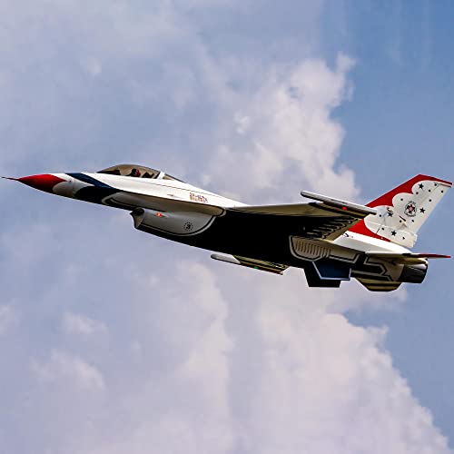 E-flite RC F-16 Thunderbirds Airplane 80mm EDF