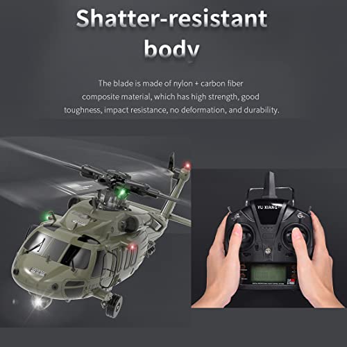 Dual-brushless RC UH-60 Helicopter Model