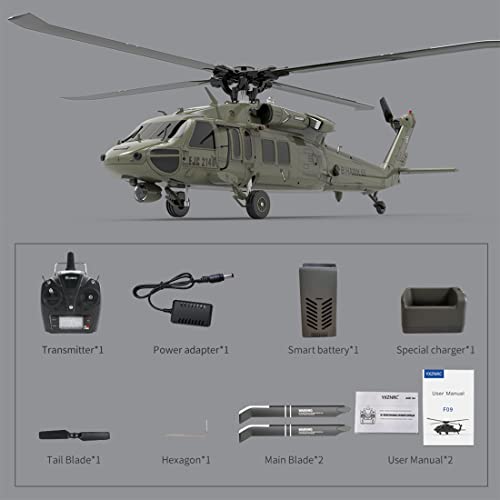 Dual-brushless RC UH-60 Helicopter Model