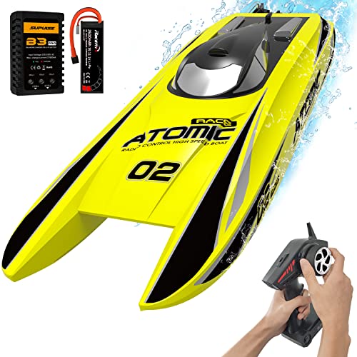 High-Speed Brushless RC Boat for Adults and Kids