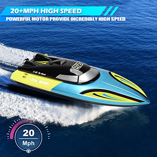 High-speed RC boat for kids and adults