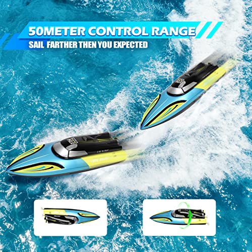 High-speed RC boat for kids and adults