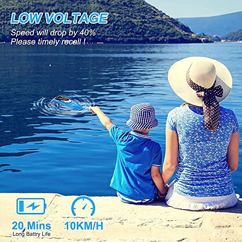 RC Boat 2-Pack for Pools and Lakes