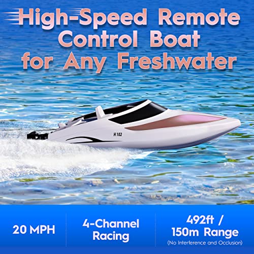 RC Boat - Fast, Durable, Innovative - H102 Model