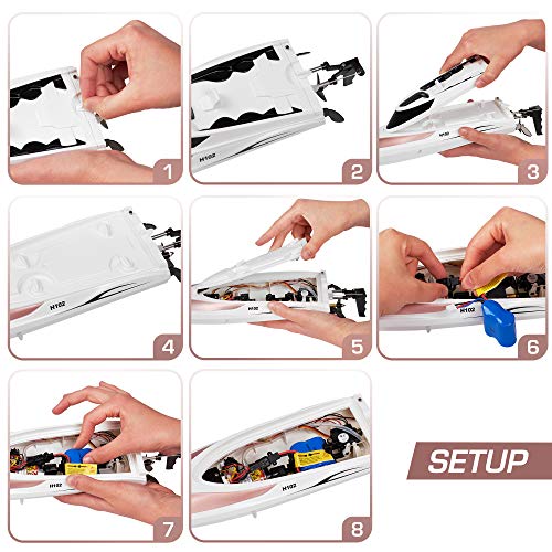 RC Boat - Fast, Durable, Innovative - H102 Model