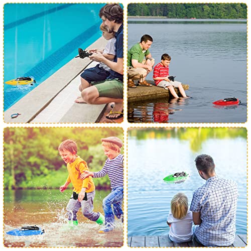 Fast RC Boats for Pools and Lakes, 4-Pack