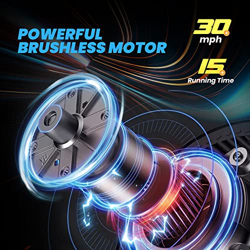 DEERC Brushless RC Boat - 30+ mph