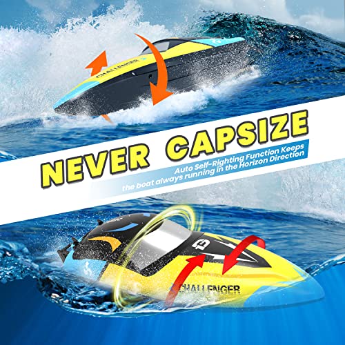 DEERC Brushless RC Boat - 30+ mph