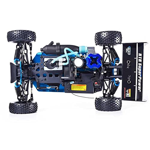 75cc Oil-Powered RC Crawler Truck - 1/10 Scale