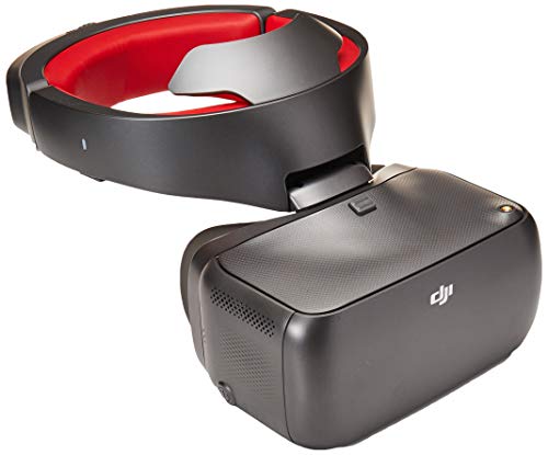 Black DJI Racing Goggles for FPV Drones