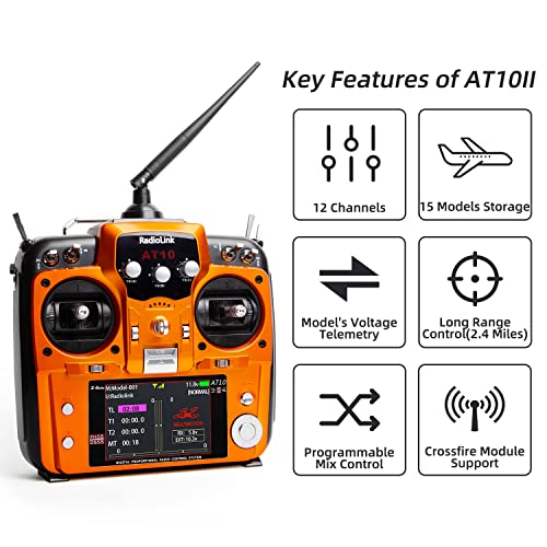 Radiolink AT10II RC Transmitter with Receiver