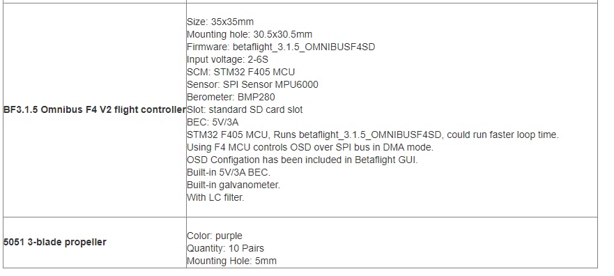 TCMMRC X220S FPV Racing Quadcopter