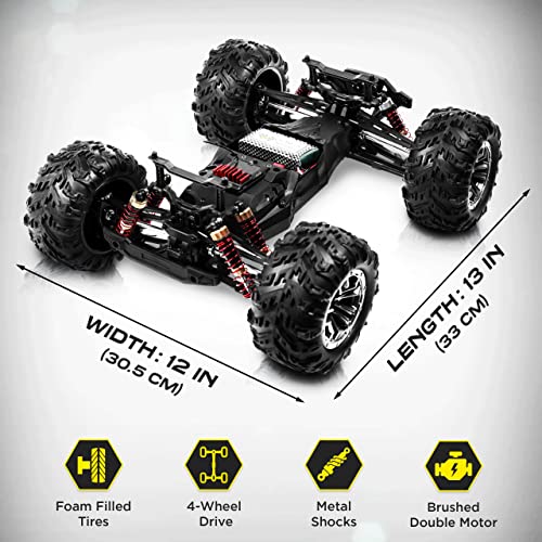 Fast Off-Road RC Car - Purple/Yellow
