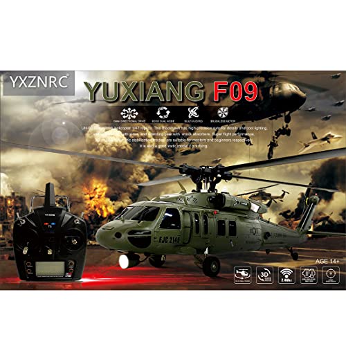 Brushless RC Helicopter F09 - American UH60 Black Hawk