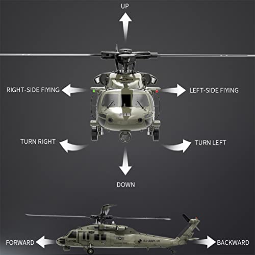 Brushless RC Helicopter F09 - American UH60 Black Hawk