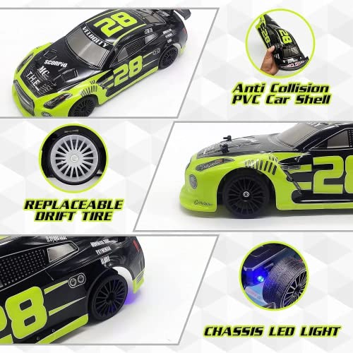 2.4Ghz 1:14 Scale RC Drift Car with LED Lights