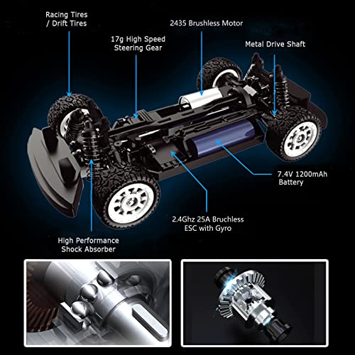 Cheerwing Brushless 1/16 RC Drift Car