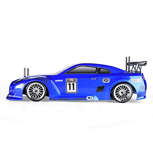 HSP 1:10 Blue RC Car - 35+ kmh Speed
