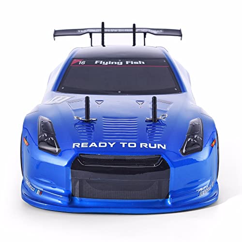HSP 1:10 Blue RC Car - 35+ kmh Speed