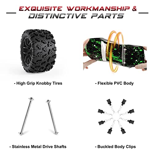 1:18 Scale All Terrain RC Car 36KPH Speed