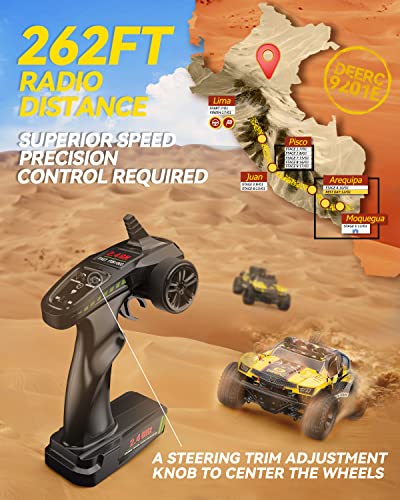 DEERC 9201E 1:10 RC Truck with Lights