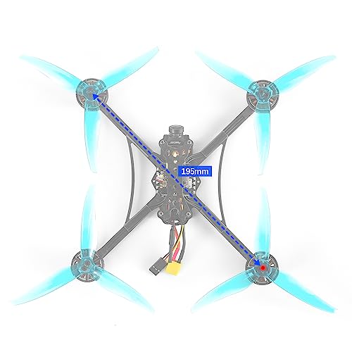 5" FPV Racing Drone with Camera - Carbon Frame