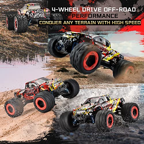 High Speed Waterproof RC Car with 2 Batteries