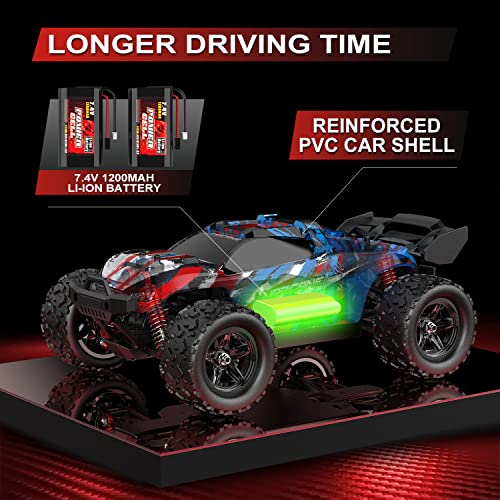 1:18 Scale Waterproof RC Car with Upgraded Motor