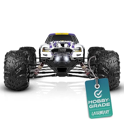 Fast Off-Road RC Car - Purple/Yellow