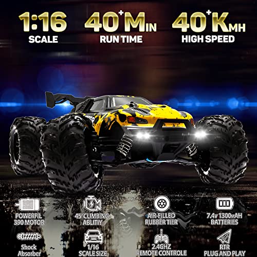 High-Speed 1:16 RC Monster Truck