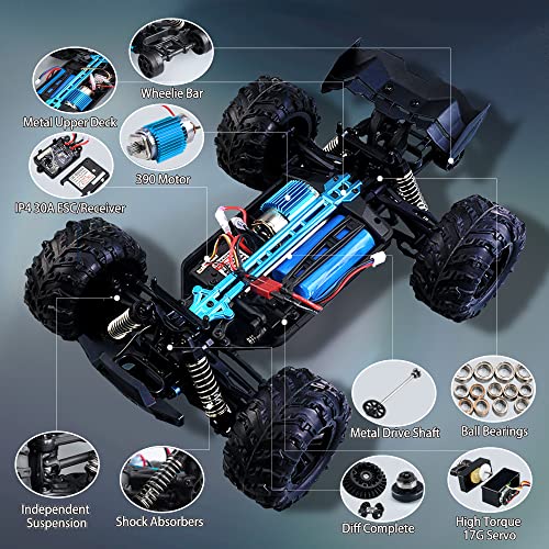 High-Speed 1:16 RC Monster Truck