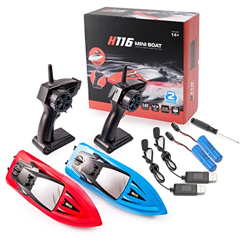 Detsnik H116 2Pack RC Boats for Kids