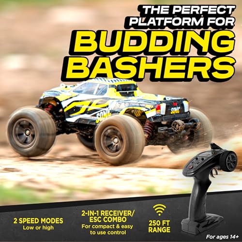 Fast RC Off-Road Car - Waterproof Monster Truck