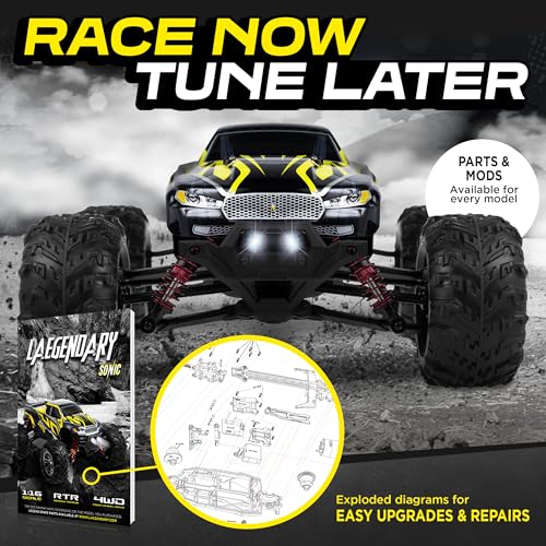 Fast RC Off-Road Car - Waterproof Monster Truck