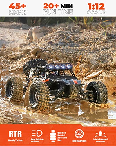 BEZGAR HB121 RC Truck - Beginner 1:12 Scale