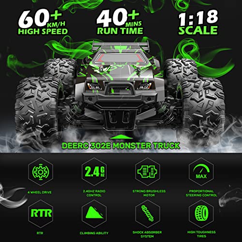 DEERC Brushless 302E High Speed RC Car