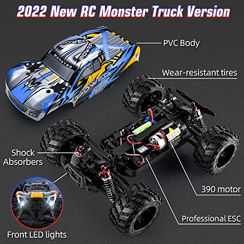High-Speed All-Terrain 4WD RC Car