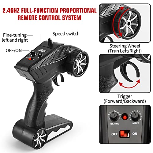 High-Speed All-Terrain 4WD RC Car