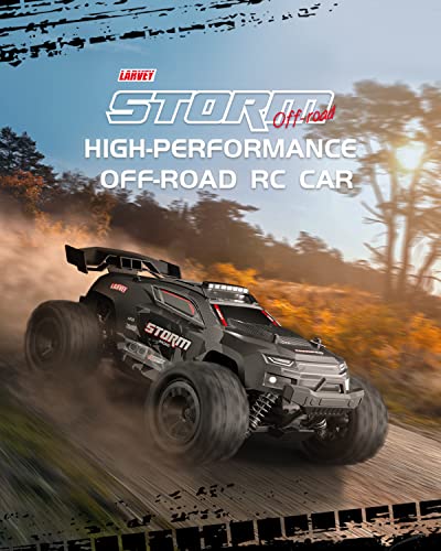 High-speed 4WD RC Car with LED Lights