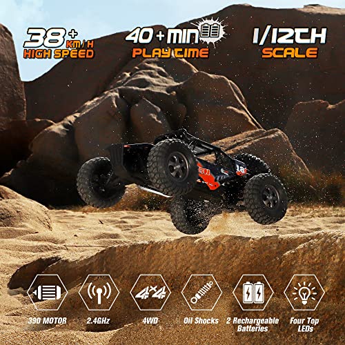 HAIBOXING 1:12 Scale RC Car, 38+ KM/H Speed