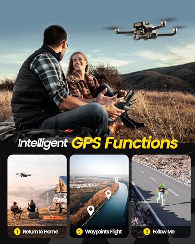Holy Stone 4K GPS Drone with Gimbal and WiFi