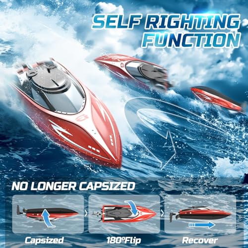 DEERC H120 RC Boat: Fast Racing for All Ages!