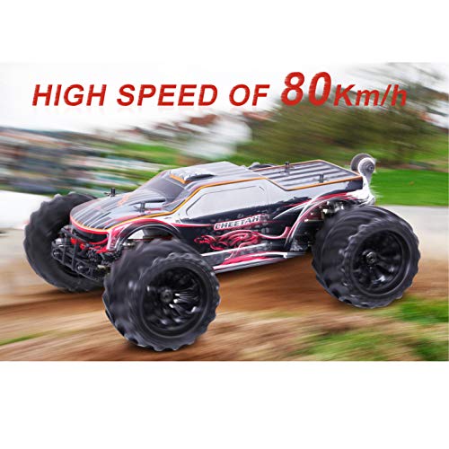 High-speed 4WD RC monster truck