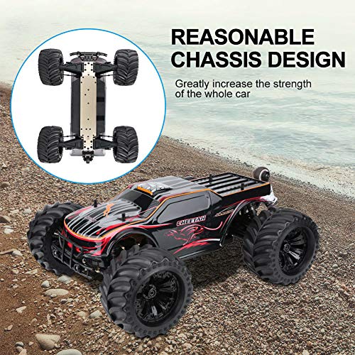 High-speed 4WD RC monster truck