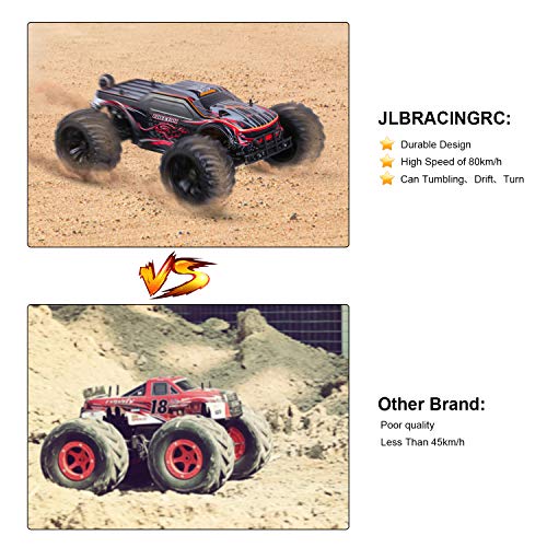 High-speed 4WD RC monster truck