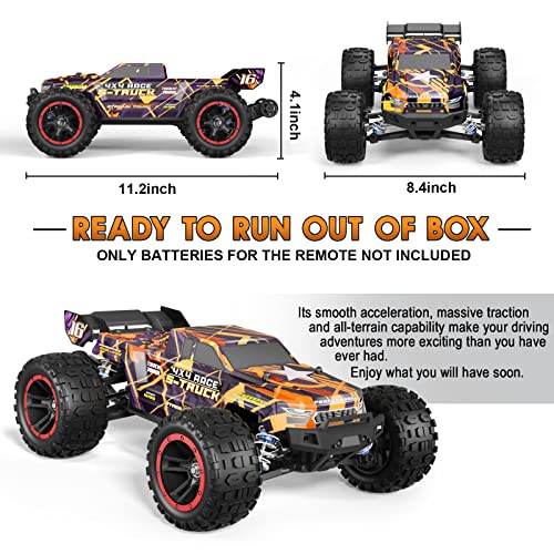 Fast RC Truck, Brushless Motor, 1/16 Scale