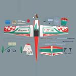 Cap 232 Aerobatics RC Airplane - Gas Powered