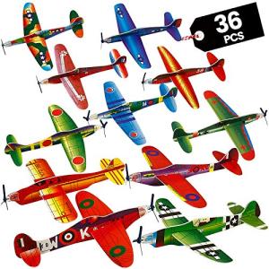 36-Pack Foam Glider Planes for Kids' Fun