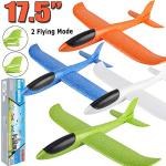 BooTaa 4 Pack Foam Airplane Gliders for Kids