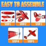 36-Pack Foam Glider Planes for Kids' Fun